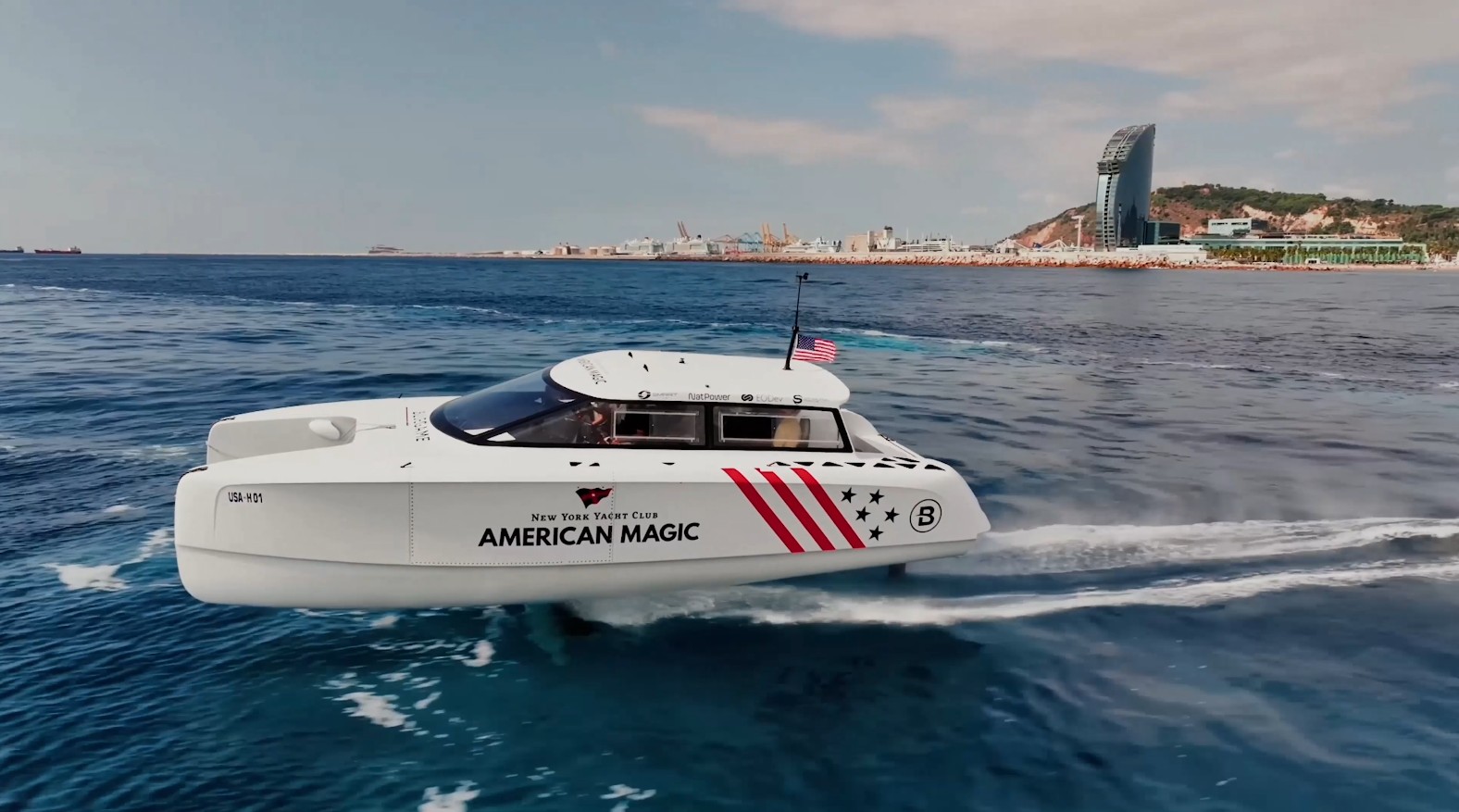  Hydrogen Chase Boats para la America's Cup